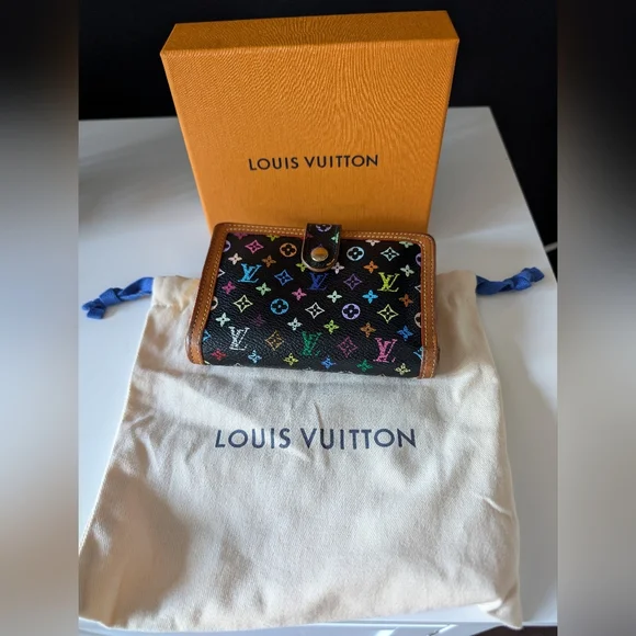 Vintage Louis Vuitton Murakami Porte-Monnaie Kisslock Wallet - Picture 2 of 12